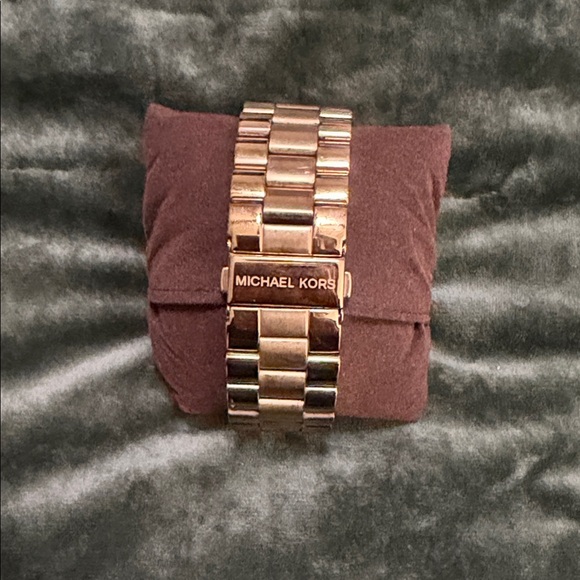 Michael Kors Gold-Tone Logo Watch
